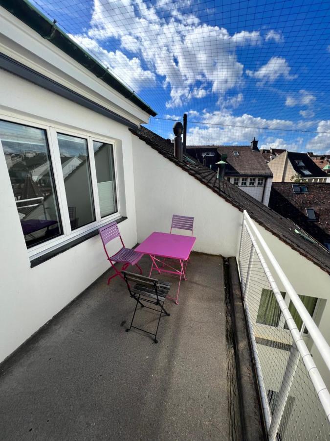 City Center Rooftop Studio With Oldtown View Basilea Exterior foto