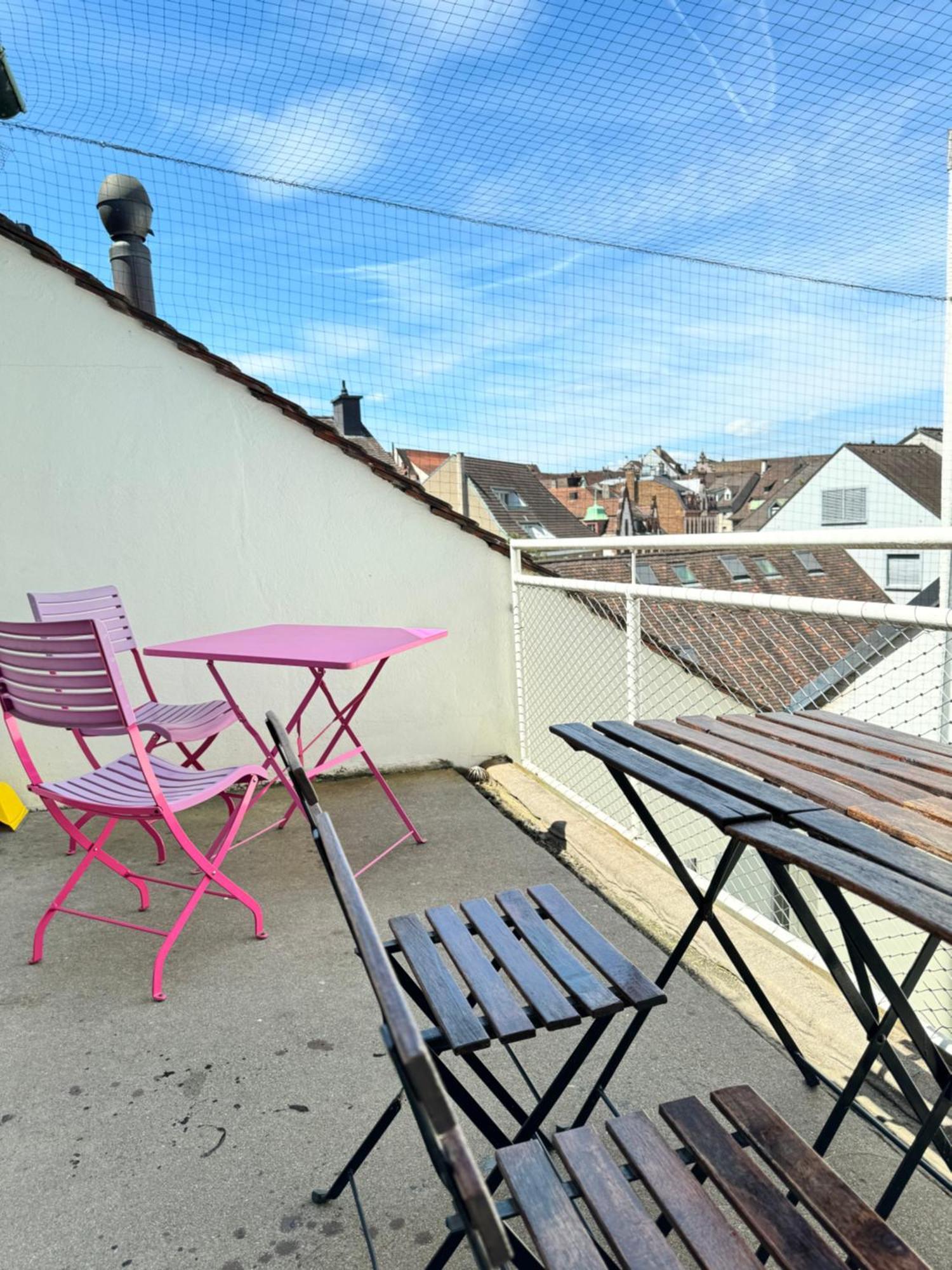City Center Rooftop Studio With Oldtown View Basilea Exterior foto